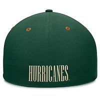 Fanatics Brown Miami Hurricanes NoBo Fitted Hat
