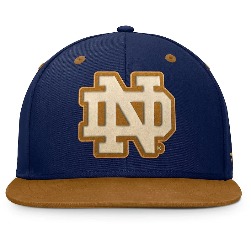 Fanatics Brown Notre Dame Fighting Irish NoBo Fitted Hat