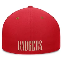 Fanatics Brown Wisconsin Badgers NoBo Fitted Hat
