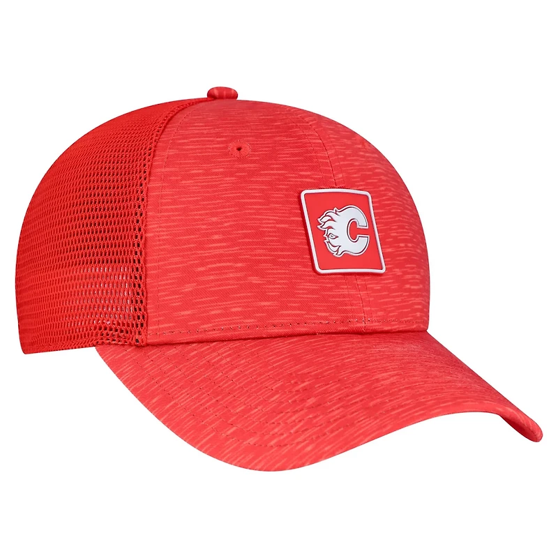 Fanatics Calgary Flames Authentic Pro Adjustable Trucker Hat