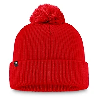 Fanatics Calgary Flames Cuffed Knit Hat with Pom