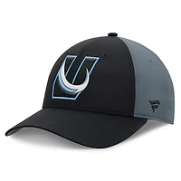 Fanatics Charcoal Utah Mammoth Alternate Logo Adjustable Hat