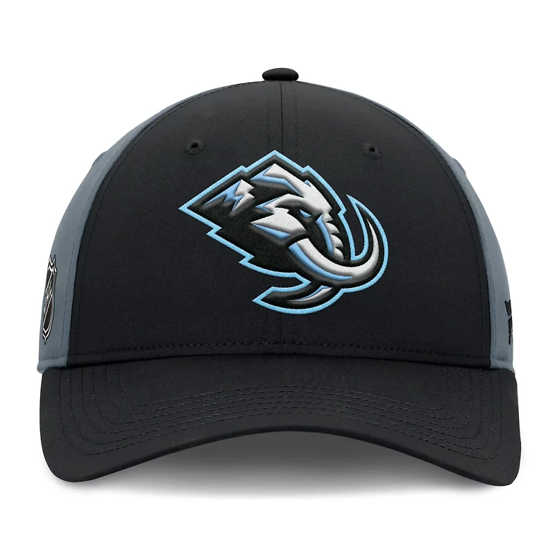 Fanatics Charcoal Utah Mammoth Primary Logo Adjustable Hat