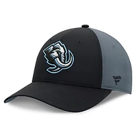 Fanatics Charcoal Utah Mammoth Primary Logo Adjustable Hat