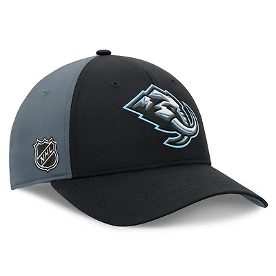 Fanatics Charcoal Utah Mammoth Primary Logo Adjustable Hat