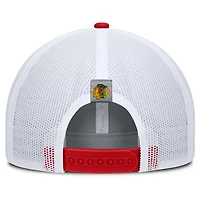 Fanatics Chicago Blackhawks Fundamental Adapt Trucker Adjustable Hat