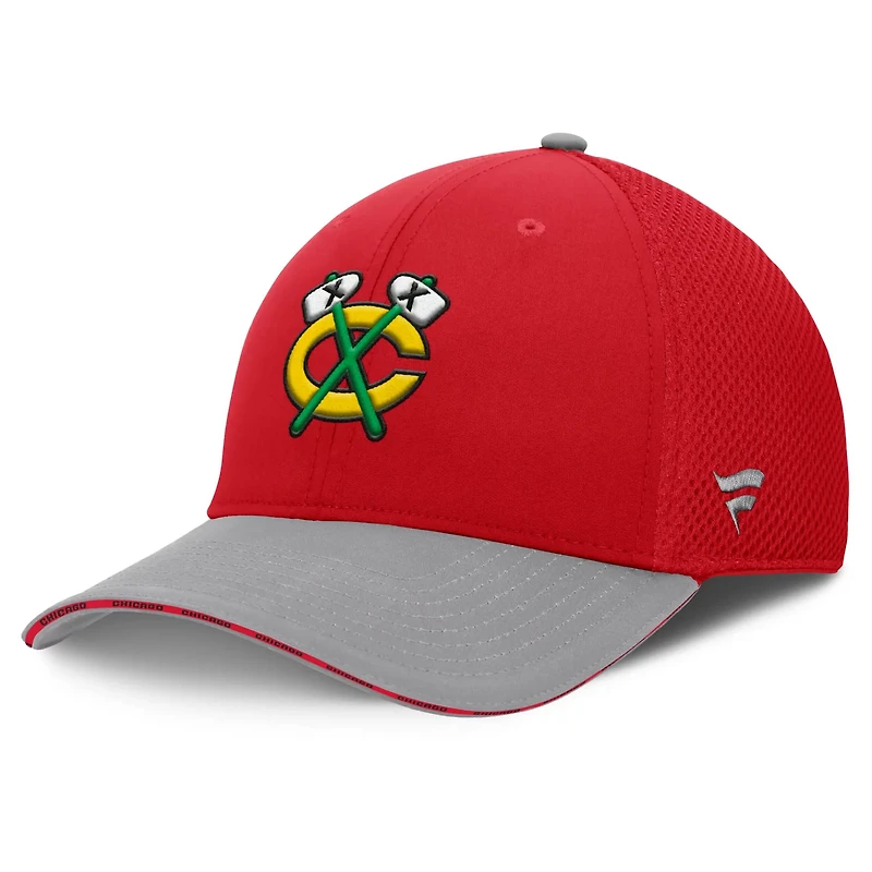 Fanatics Chicago Blackhawks Fundamentals Span Flex Hat