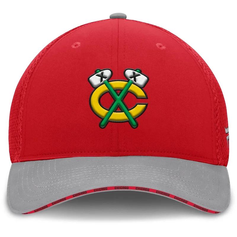 Fanatics Chicago Blackhawks Fundamentals Span Flex Hat