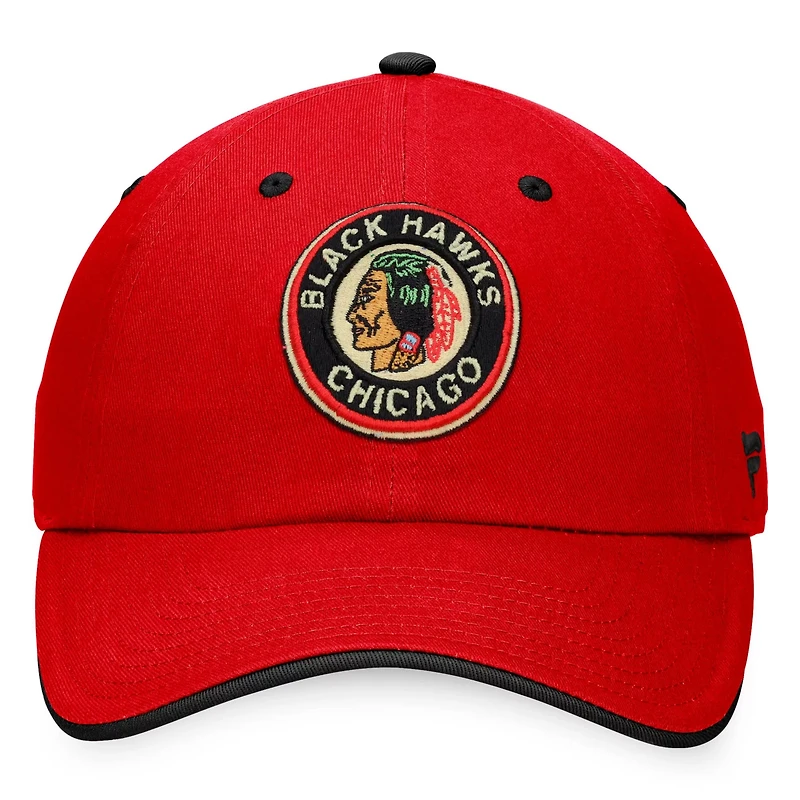 Fanatics Chicago Blackhawks Original Six Adjustable Hat