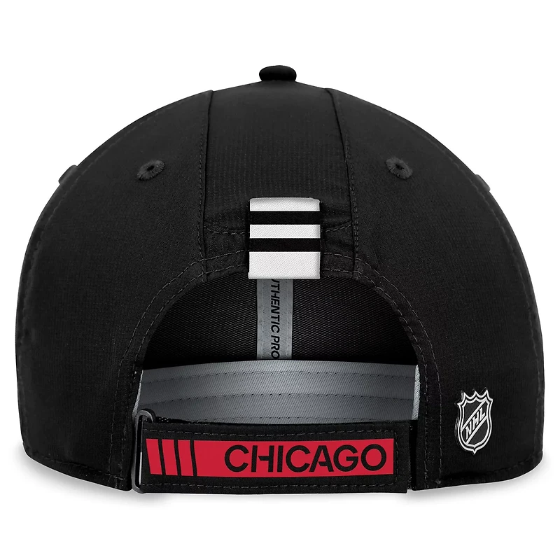 Fanatics Chicago hawks Authentic Pro Rink Adjustable Hat