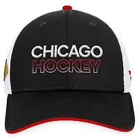 Fanatics Chicago hawks Authentic Pro Rink Trucker Adjustable Hat