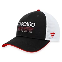 Fanatics Chicago hawks Authentic Pro Rink Trucker Adjustable Hat