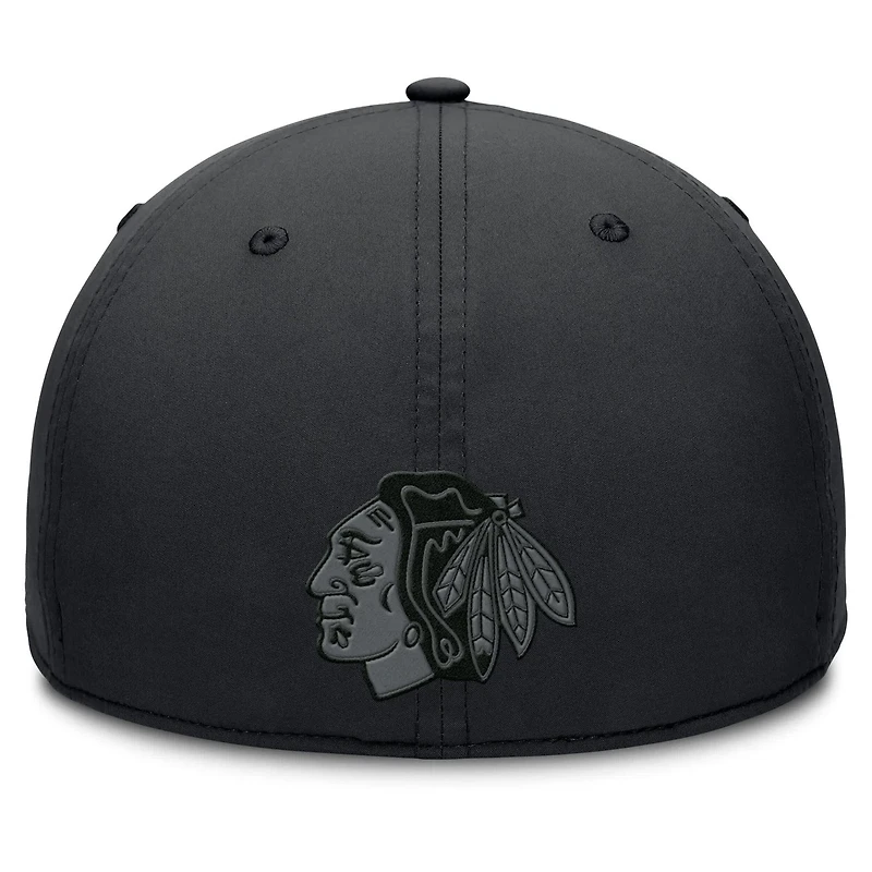 Fanatics Chicago hawks Authentic Pro Road Team Code Flex Hat