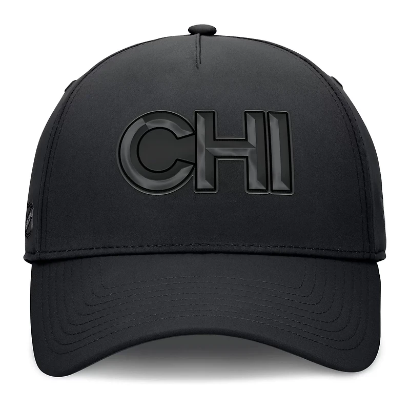Fanatics Chicago hawks Authentic Pro Road Team Code Flex Hat