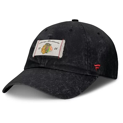 Fanatics Chicago hawks Heritage Away Game Adjustable Hat