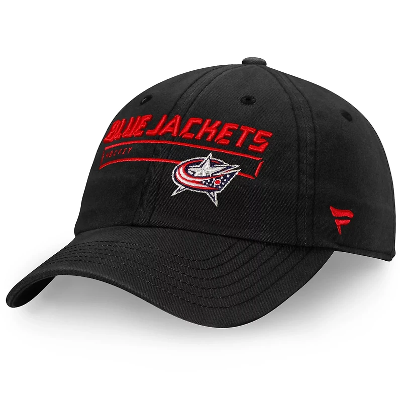 Fanatics Columbus Blue Jackets Authentic Pro Rinkside Fundamental Adjustable Hat