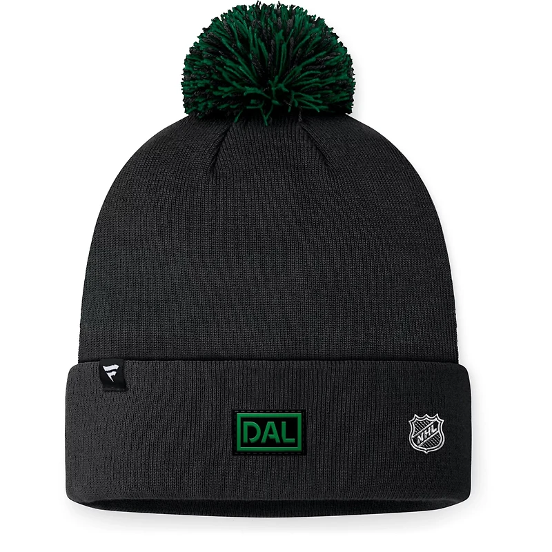 Fanatics Dallas Stars 2024 NHL Draft Cuffed Knit Hat with Pom