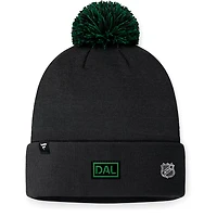 Fanatics Dallas Stars 2024 NHL Draft Cuffed Knit Hat with Pom
