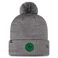 Fanatics Dallas Stars Authentic Pro Home Ice Cuffed Knit Hat with Pom