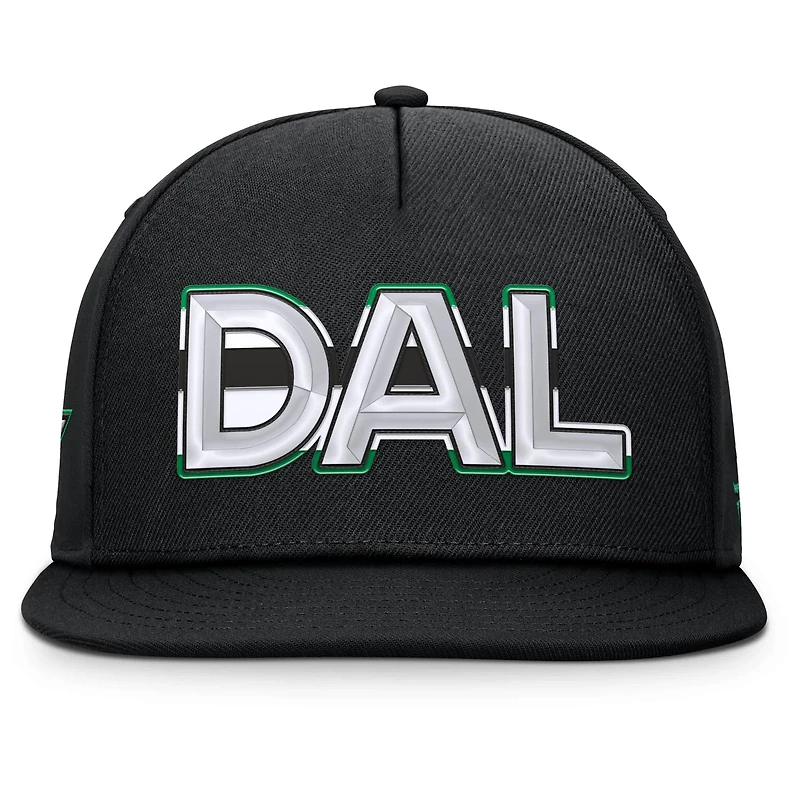 Fanatics Dallas Stars Authentic Pro Rink Team Code Snapback Hat