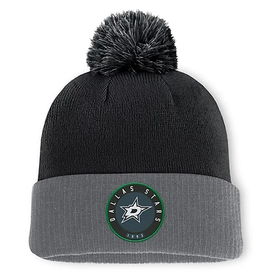 Fanatics Dallas Stars Cuffed Knit Hat with Pom