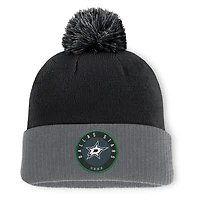 Fanatics Dallas Stars Cuffed Knit Hat with Pom