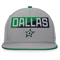 Fanatics Dallas Stars Fundamentals Duo Split Logo Snapback Hat