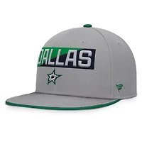 Fanatics Dallas Stars Fundamentals Duo Split Logo Snapback Hat