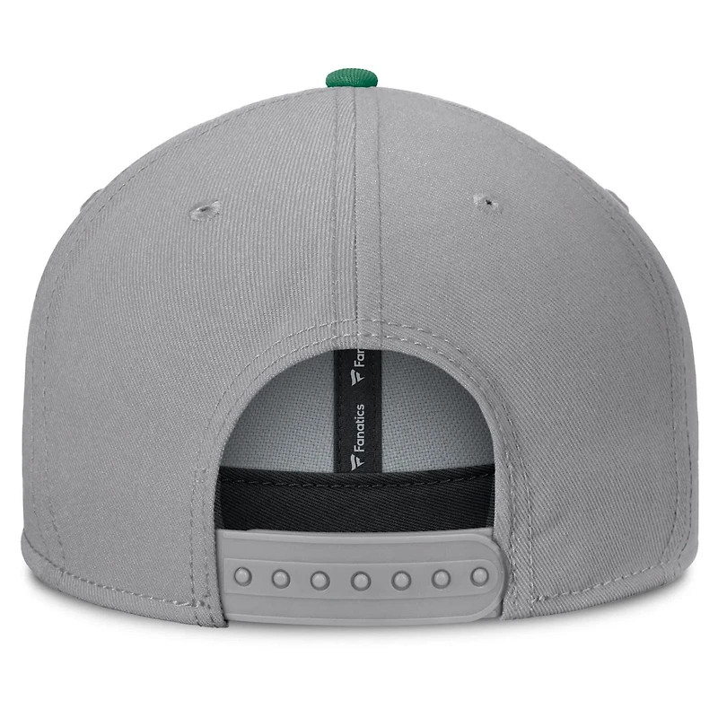 Fanatics Dallas Stars Fundamentals Duo Split Logo Snapback Hat