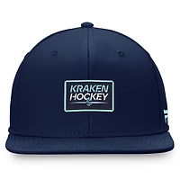 Fanatics Deep Sea Seattle Kraken Authentic Pro Prime Snapback Hat