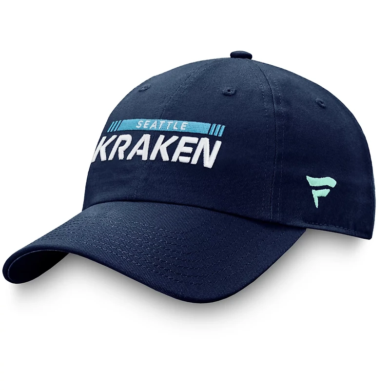 Fanatics Deep Sea Seattle Kraken Authentic Pro Rink Adjustable Hat