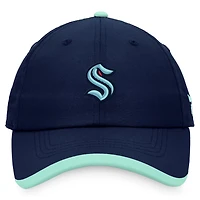 Fanatics Deep Sea Seattle Kraken Authentic Pro Rink Pinnacle Adjustable Hat