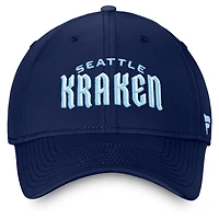 Fanatics Deep Sea Seattle Kraken Wordmark Flex Hat