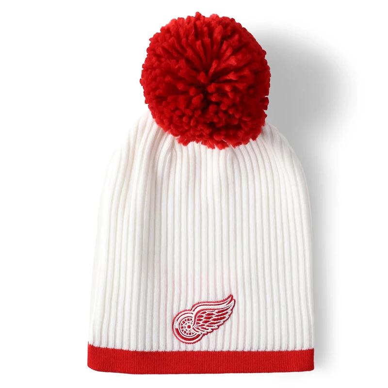 Fanatics Detroit Red Wings 2025 NHL Stadium Series Team Knit Hat with Pom