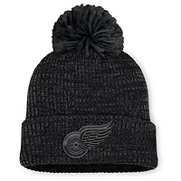 Fanatics Detroit Red Wings Authentic Pro Road Cuffed Knit Hat with Pom