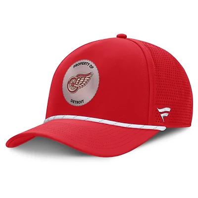 Fanatics Detroit Wings Centennial Pinched Front Adjustable Hat