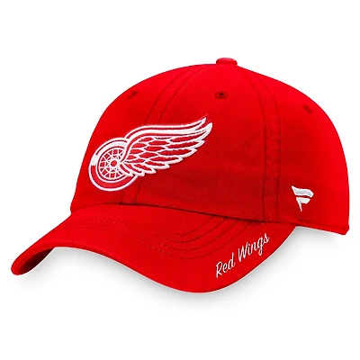 Fanatics Detroit Wings Core Primary Logo Adjustable Hat
