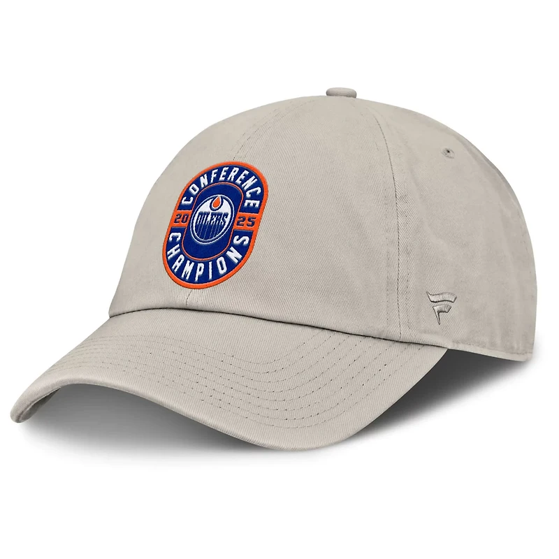 Fanatics Edmonton Oilers 2025 Western Conference Champions Adjustable Hat
