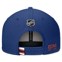 Fanatics Edmonton Oilers Authentic Pro Prime Snapback Hat