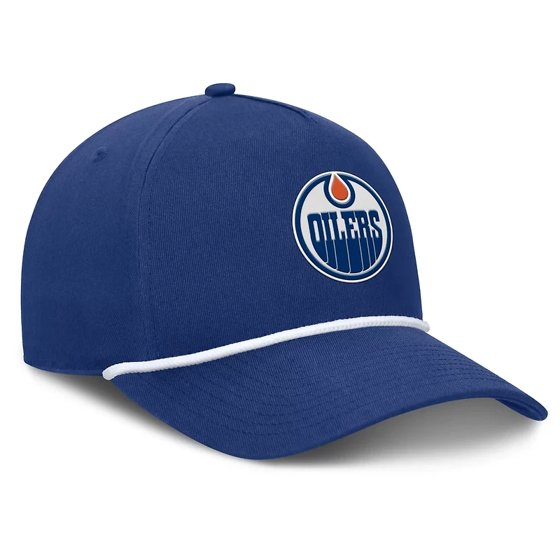 Fanatics Edmonton Oilers Authentic Pro Rink Roper A-Frame Adjustable Hat