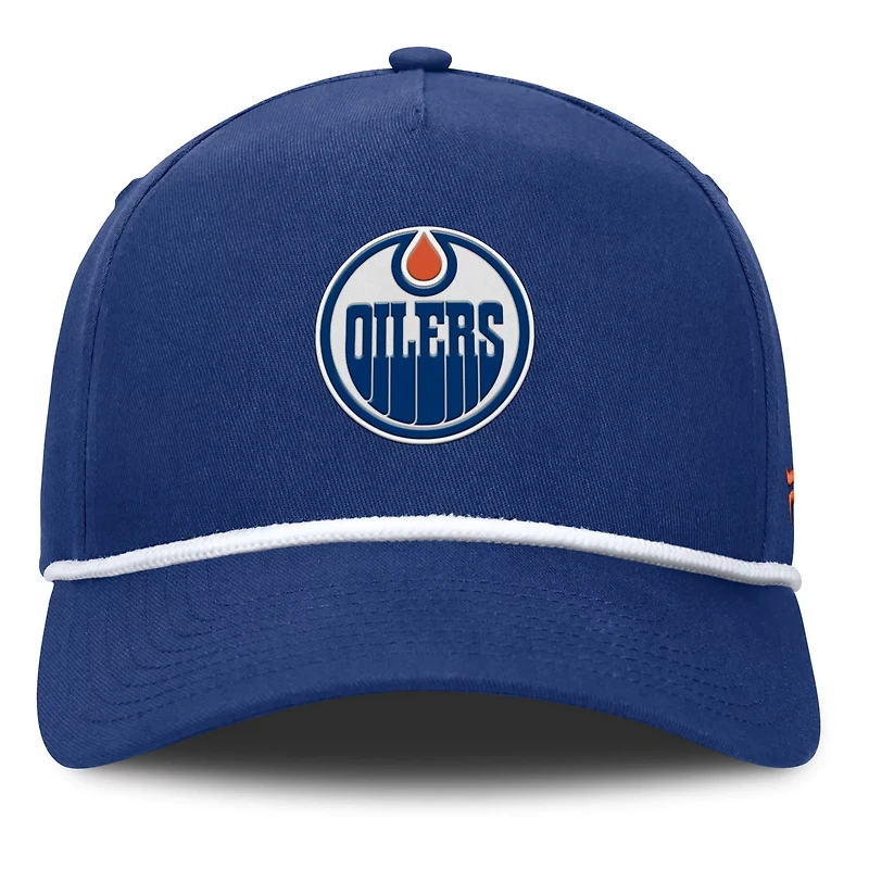 Fanatics Edmonton Oilers Authentic Pro Rink Roper A-Frame Adjustable Hat