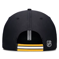 Fanatics Gold Boston Bruins Authentic Pro Ripstop Adjustable Hat