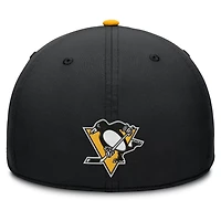Fanatics Gold Pittsburgh Penguins Authentic Pro Rink Team Code Flex Hat