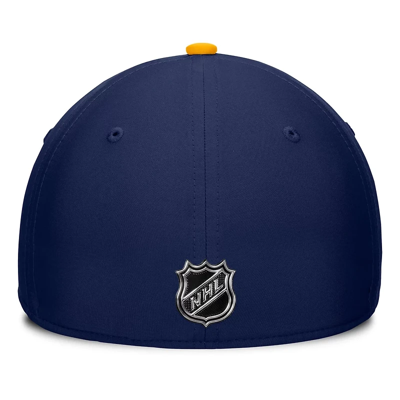 Fanatics Gold St Louis Blues Authentic Pro Rink Flex Hat