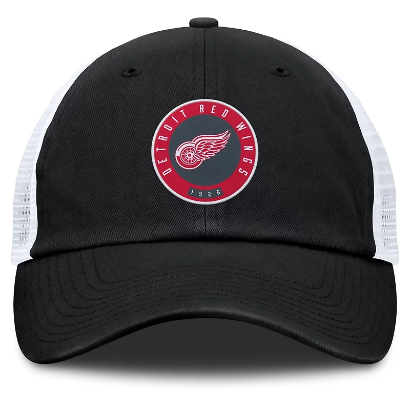 Fanatics Gray Detroit Red Wings Averie Trucker Adjustable Hat