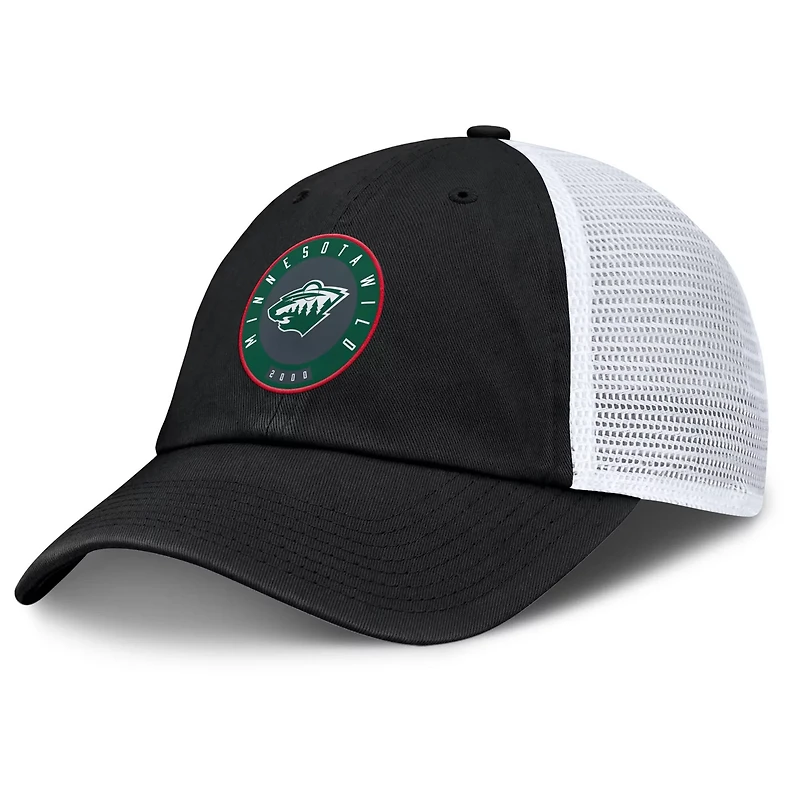 Fanatics Gray Minnesota Wild Averie Trucker Adjustable Hat