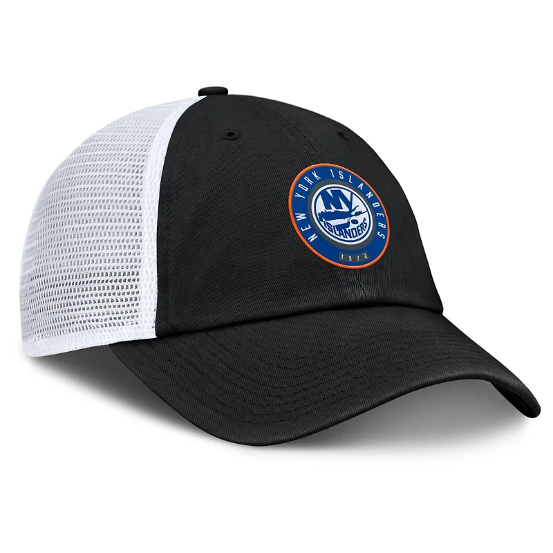 Fanatics Gray New York Islanders Averie Trucker Adjustable Hat