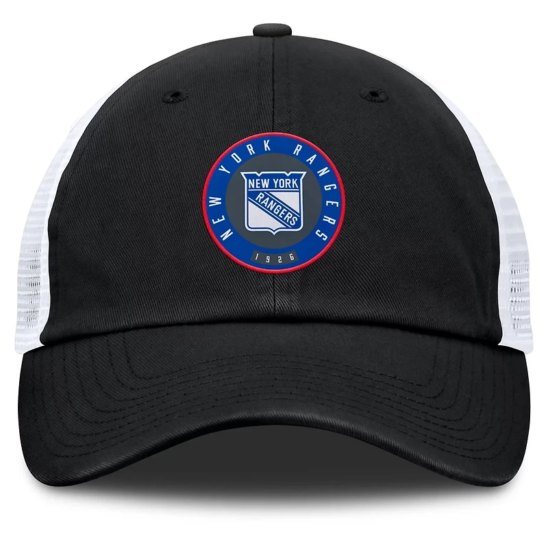 Fanatics Gray New York Rangers Averie Trucker Adjustable Hat
