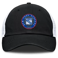 Fanatics Gray New York Rangers Averie Trucker Adjustable Hat