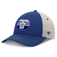 Fanatics Gray Toronto Maple Leafs 2025 Stanley Cup Playoffs Locker Room Trucker Adjustable Hat